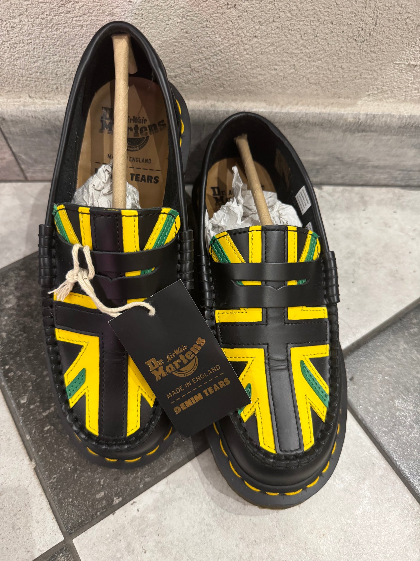 DR MARTENS DENIM TEARS MADE IN ENGLAND