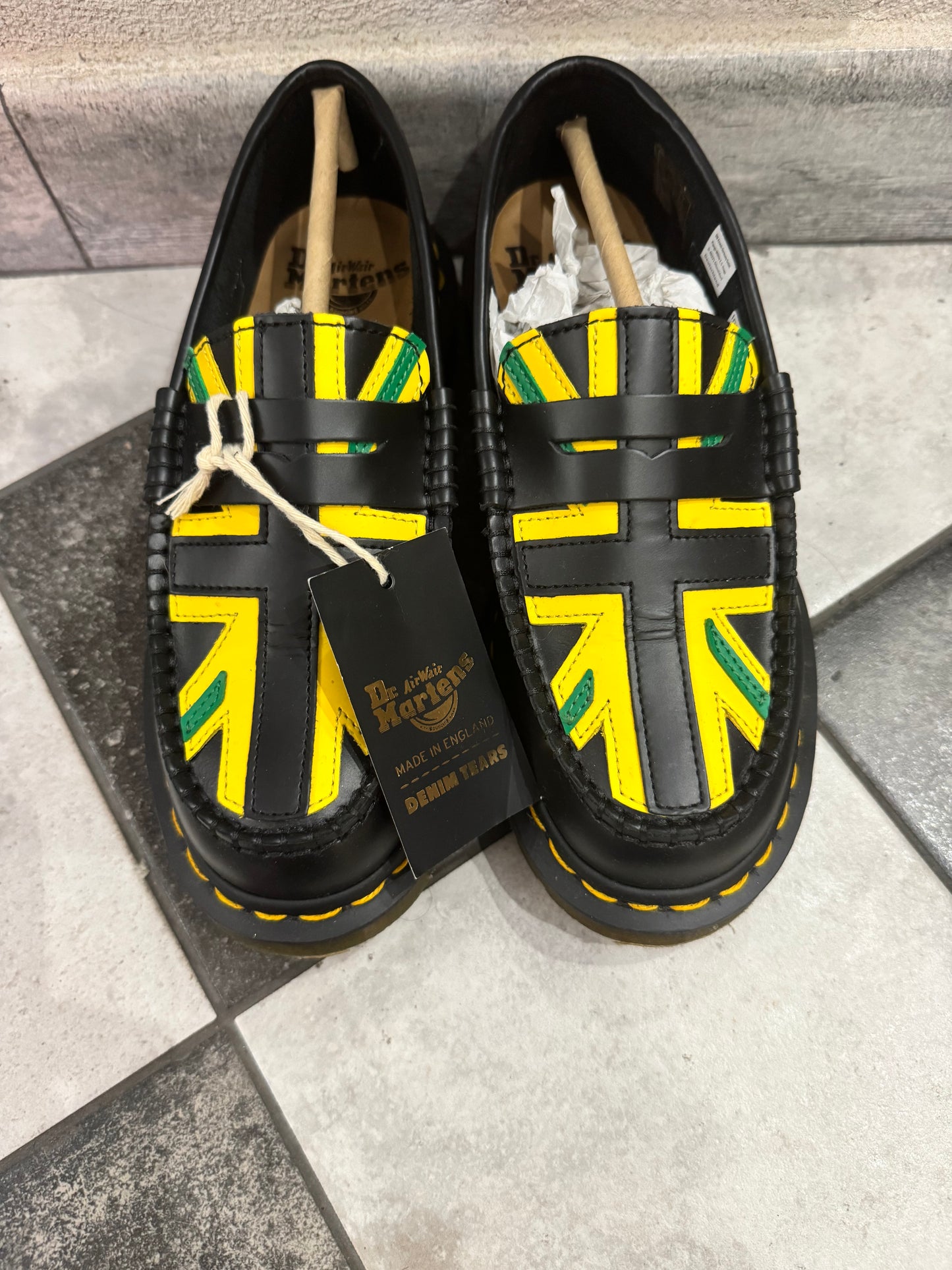 DR MARTENS DENIM TEARS MADE IN ENGLAND